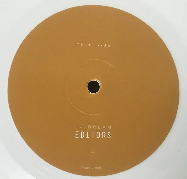Виниловая пластинка EDITORS IN DREAM