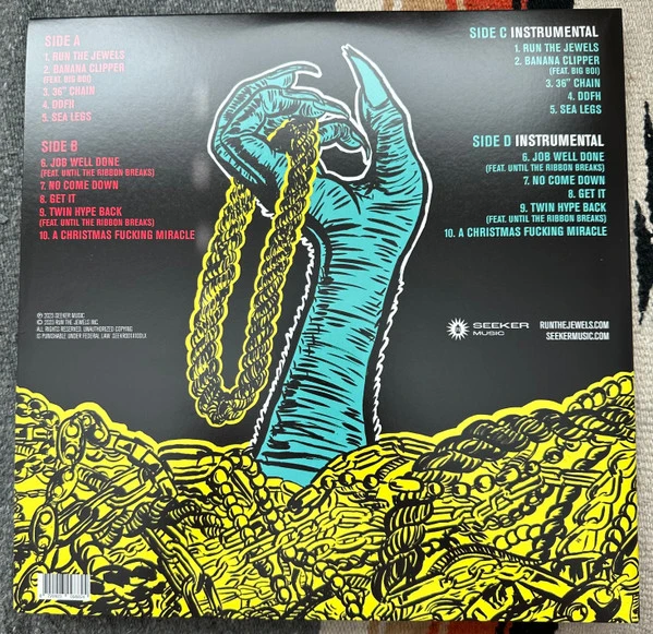 Виниловая пластинка RUN THE JEWELS RUN THE JEWELS