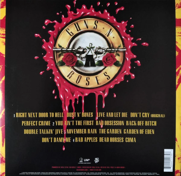 Виниловая пластинка GUNS N ROSES USE YOUR ILLUSION I