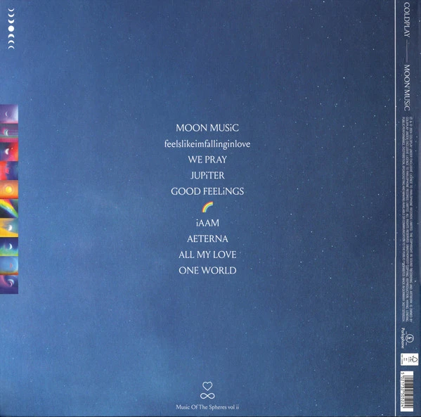 Виниловая пластинка COLDPLAY MOON MUSIC