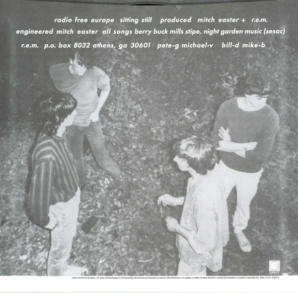 Виниловая пластинка R.E.M. RADIO FREE EUROPE 7“