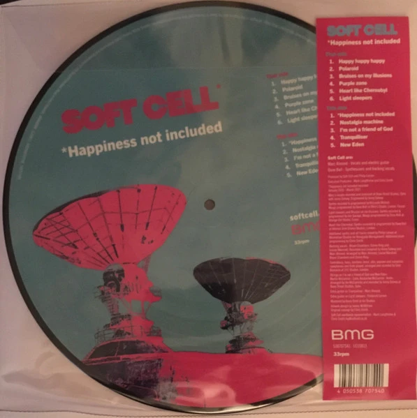 Виниловая пластинка SOFT CELL HAPPINESS NOT INCLUDED