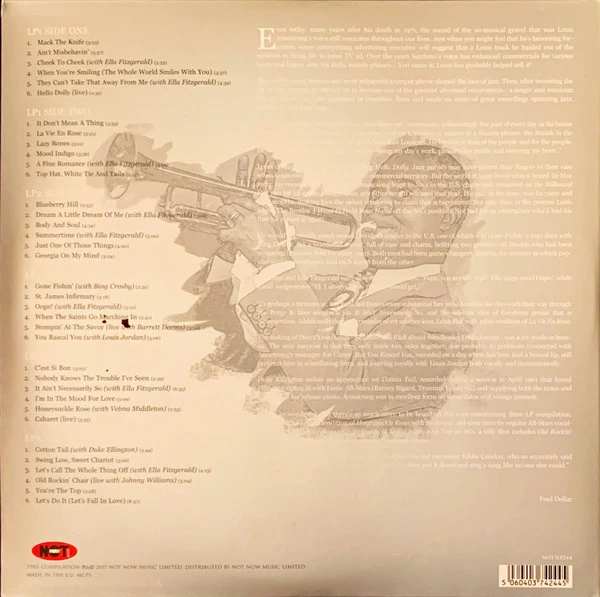 Виниловая пластинка LOUIS ARMSTRONG PLATINUM COLLECTION