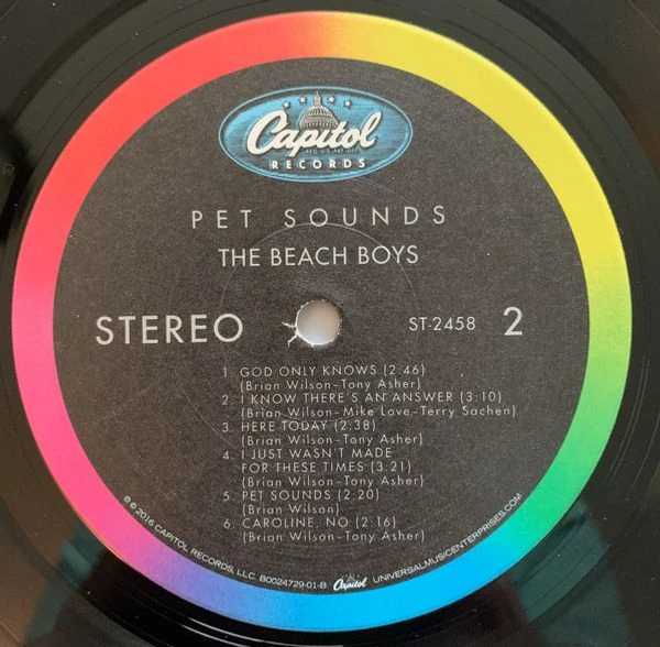 Виниловая пластинка THE BEACH BOYS PET SOUNDS 