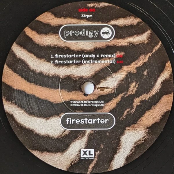 Виниловая пластинка THE PRODIGY FIRESTARTER