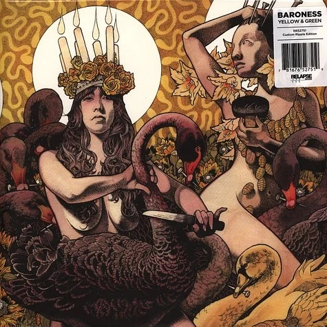 Виниловая пластинка BARONESS YELLOW & GREEN