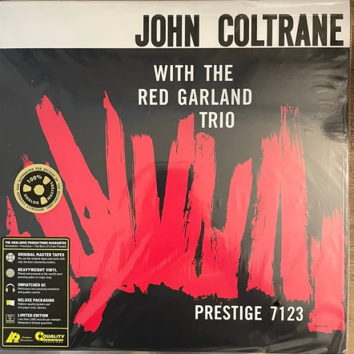 Виниловая пластинка JOHN COLTRANE WITH THE RED GARLAND TRIO JOHN COLTRANE WITH THE RED GARLAND TRIO
