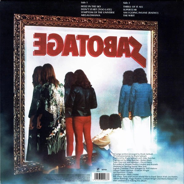 Виниловая пластинка BLACK SABBATH SABOTAGE