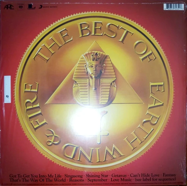 Виниловая пластинка EARTH, WIND AND FIRE THE BEST OF EARTH, WIND & FIRE VOL. 1