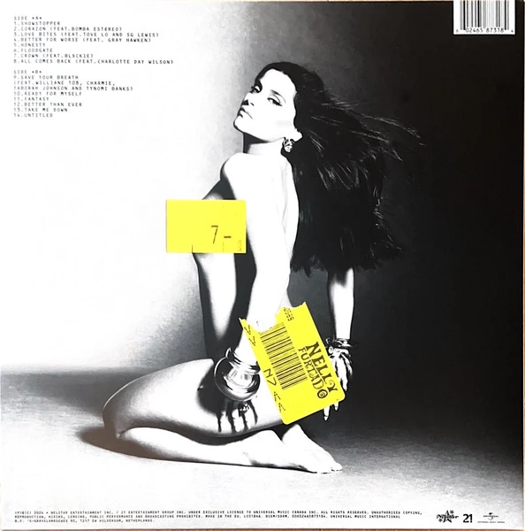 Виниловая пластинка NELLY FURTADO 7