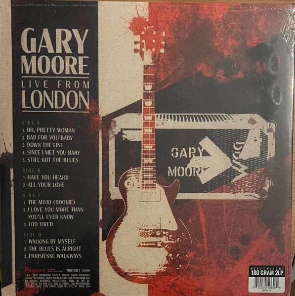 Виниловая пластинка GARY MOORE LIVE FROM LONDON
