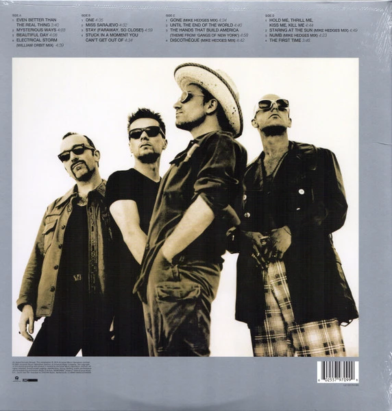 Виниловая пластинка U2 THE BEST OF 1990-2000