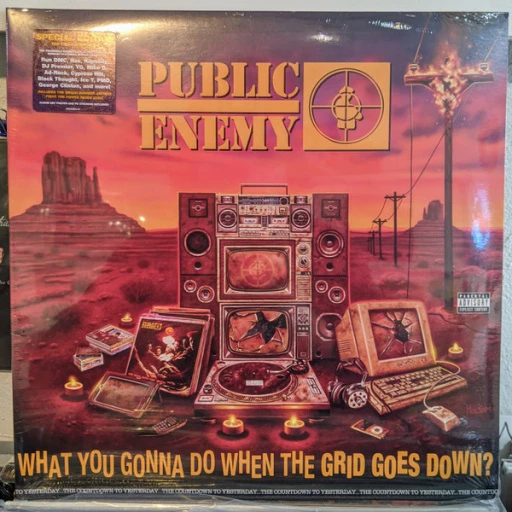 Виниловая пластинка PUBLIC ENEMY WHAT YOU GONNA DO WHEN THE GRID GOES DOWN?