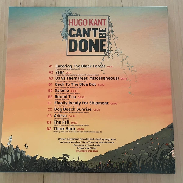 Виниловая пластинка HUGO KANT CAN'T BE DONE
