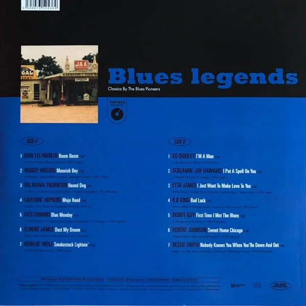 Виниловая пластинка VARIOUS BLUES LEGENDS