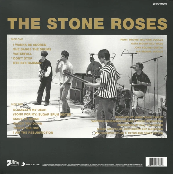 Виниловая пластинка STONE ROSES, THE THE STONE ROSES