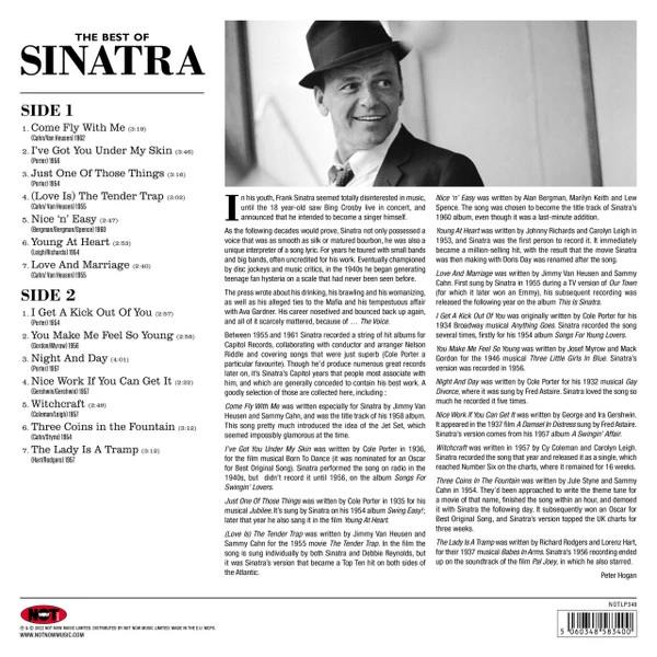 Виниловая пластинка FRANK SINATRA BEST OF