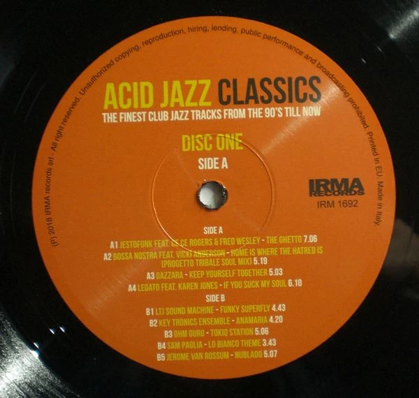 Виниловая пластинка V.A. ACID JAZZ CLASSICS