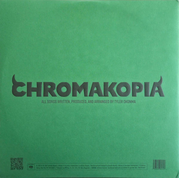 Виниловая пластинка TYLER THE CREATOR CHROMAKOPIA