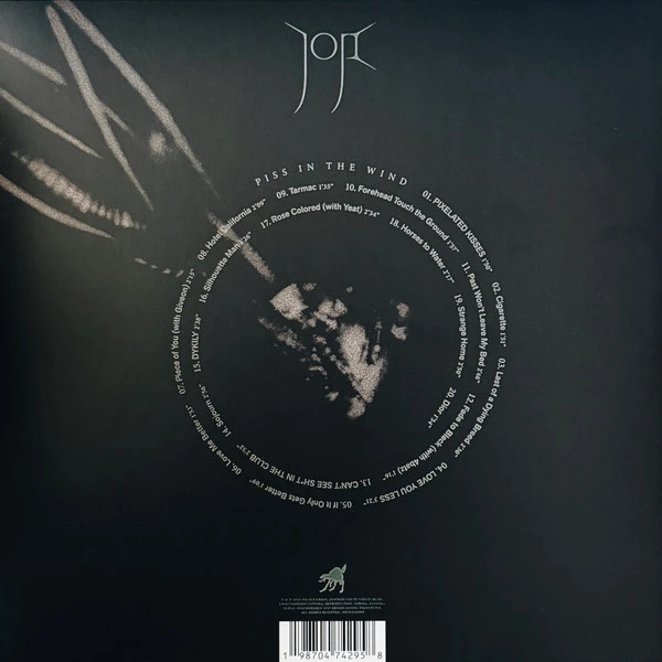 Виниловая пластинка JOJI PISS IN THE WIND