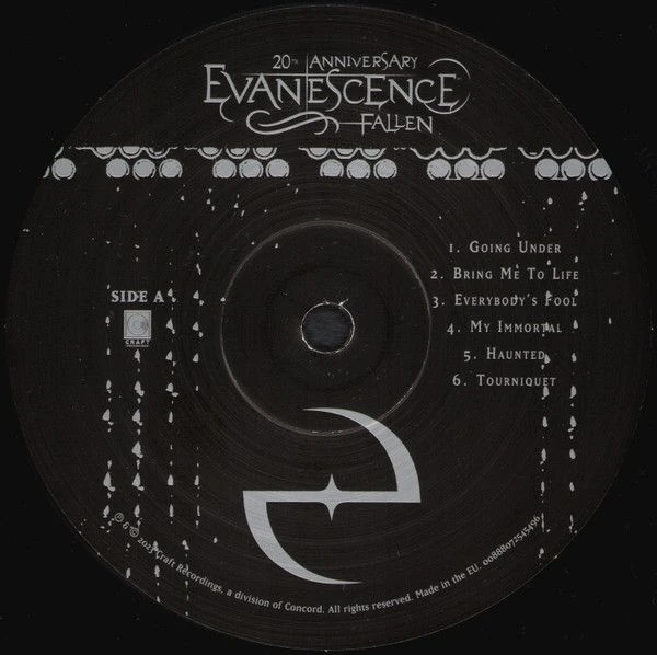 Виниловая пластинка EVANESCENCE FALLEN