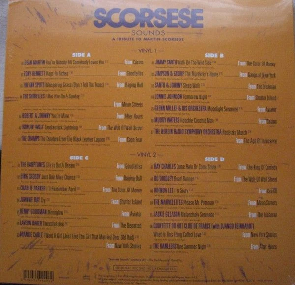 Виниловая пластинка V.A. A TRIBUTE TO MARTIN SCORSESE