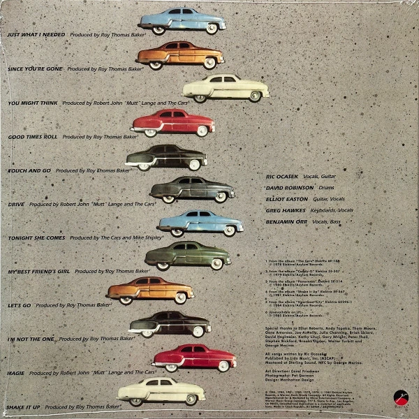 Виниловая пластинка CARS, THE GREATEST HITS