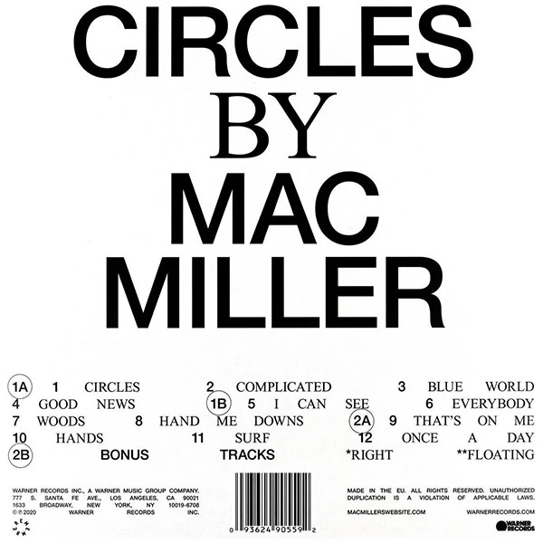 Виниловая пластинка MAC MILLER CIRCLES