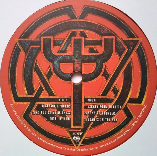 Виниловая пластинка JUDAS PRIEST INVINCIBLE SHIELD