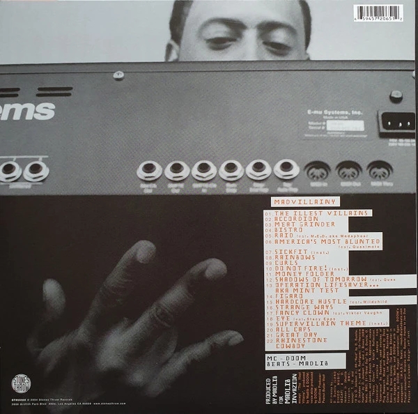 Виниловая пластинка MADVILLAIN MADVILLAINY