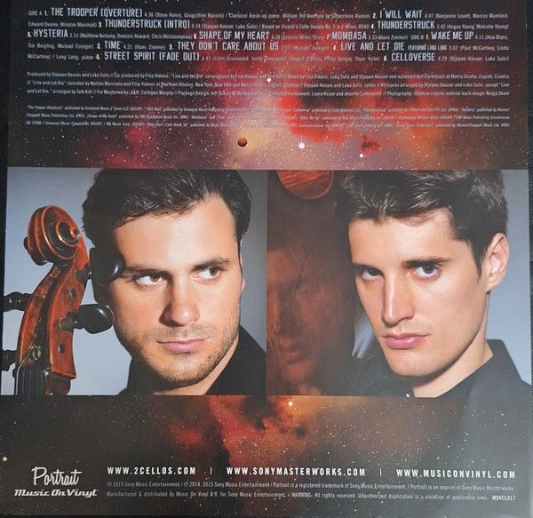 Виниловая пластинка 2 CELLOS CELLOVERSE