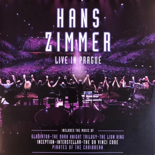 Виниловая пластинка HANS ZIMMER LIVE IN PRAGUE