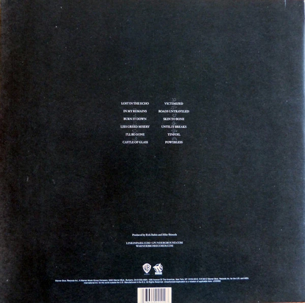Виниловая пластинка LINKIN PARK LIVING THINGS