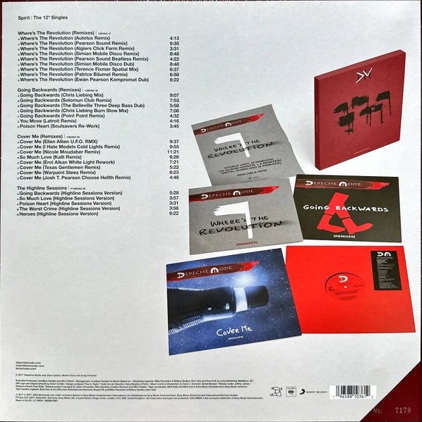 Виниловая пластинка DEPECHE MODE Spirit