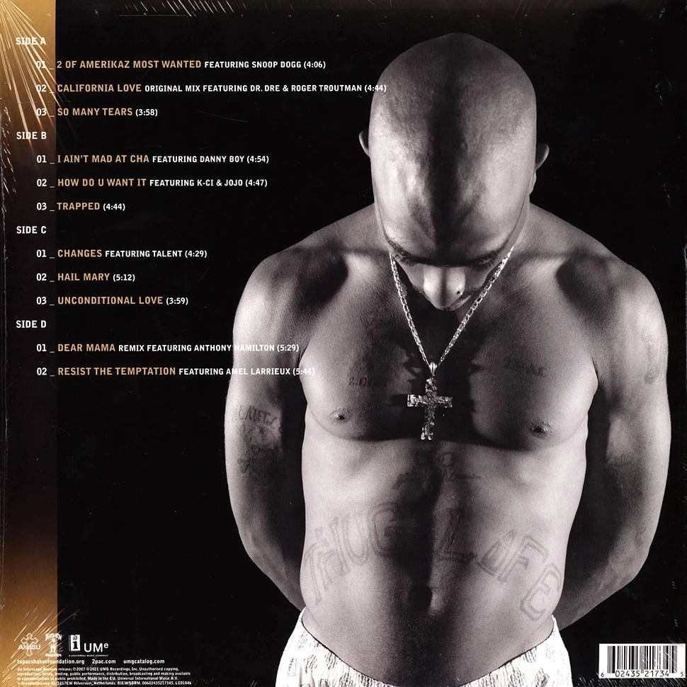 Виниловая пластинка 2PAC THE BEST OF 2PAC: THUG