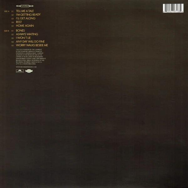 Виниловая пластинка MICHAEL KIWANUKA HOME AGAIN