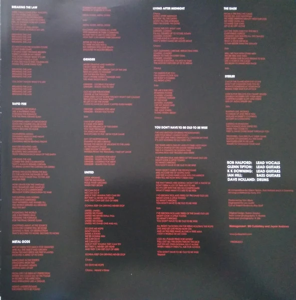 Виниловая пластинка JUDAS PRIEST British Steel