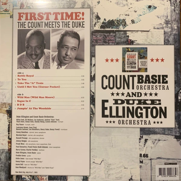 Виниловая пластинка DUKE ELLINGTON & JOHN COLTRANE FIRST TIME! THE COUNT MEETS THE DUKE