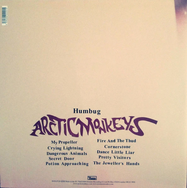 Виниловая пластинка ARCTIC MONKEYS HUMBUG