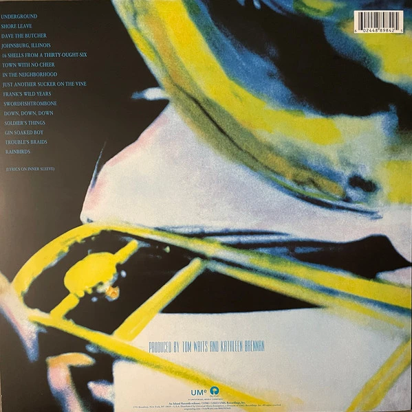 Виниловая пластинка TOM WAITS SWORDFISHTROMBONES