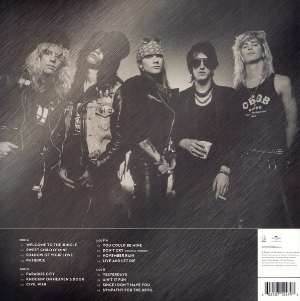 Виниловая пластинка GUNS N ROSES GREATEST HITS