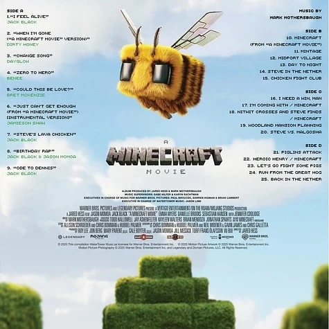 Виниловая пластинка VARIOUS A MINECRAFT MOVIE
