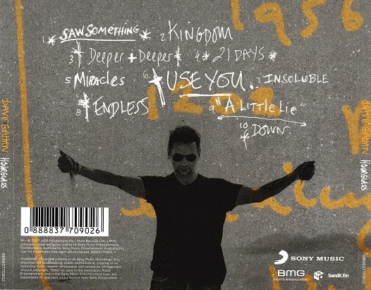 CD DAVE GAHAN — HOURGLASS