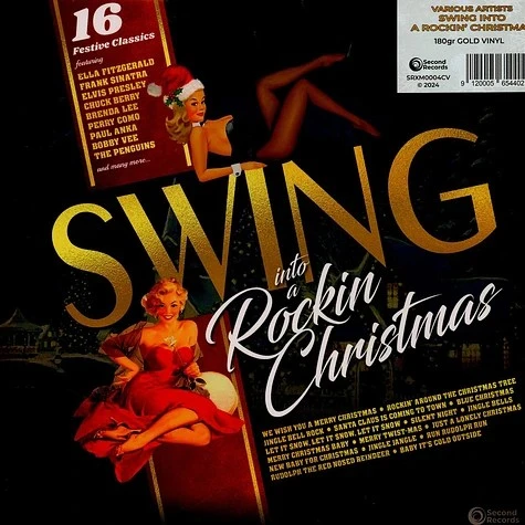 Виниловая пластинка VARIOUS SWING INTO A ROCKIN CHRISTMAS 16 FESTIVE CLASSICS