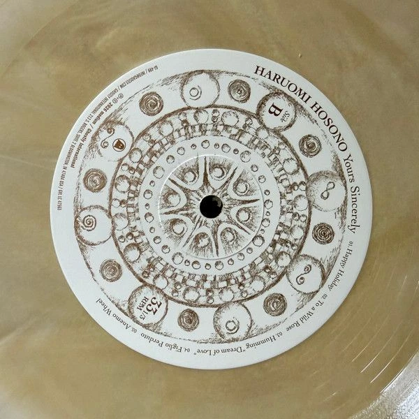 Виниловая пластинка HARUOMI HOSONO YOURS SINCERELY MOTHERSHIP
