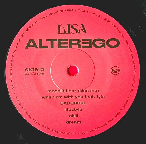 Виниловая пластинка LISA Alter Ego