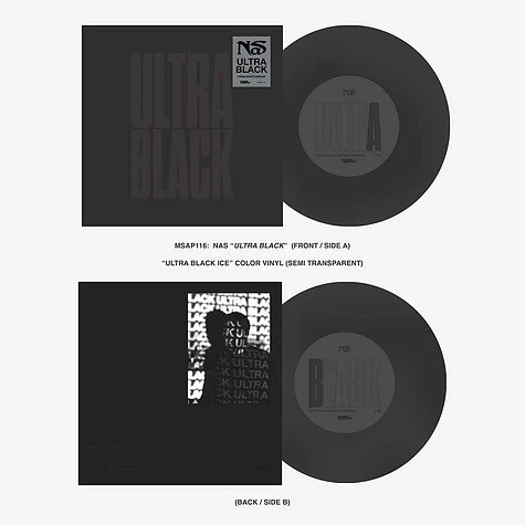 Виниловая пластинка NAS ULTRA BLACK