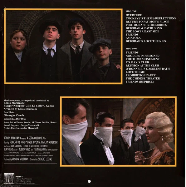 Виниловая пластинка ENNIO MORRICONE OST Once Upon A Time In America