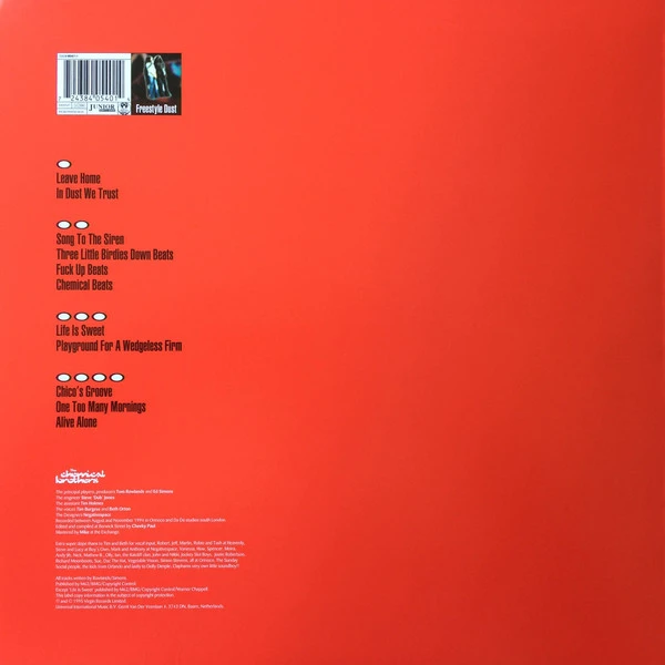 Виниловая пластинка CHEMICAL BROTHERS EXIT PLANET DUST