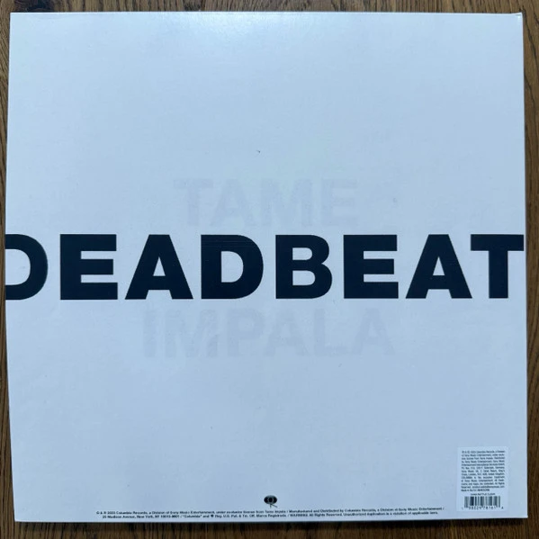 Виниловая пластинка TAME IMPALA DEADBEAT